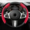 2 Stück Wildleder Anti-Rutsch Auto Lenkradabdeckung Schutzschale Für Porsche 928 Boxster Cayenne Panamera Carrera-GT 918-Spyder 968