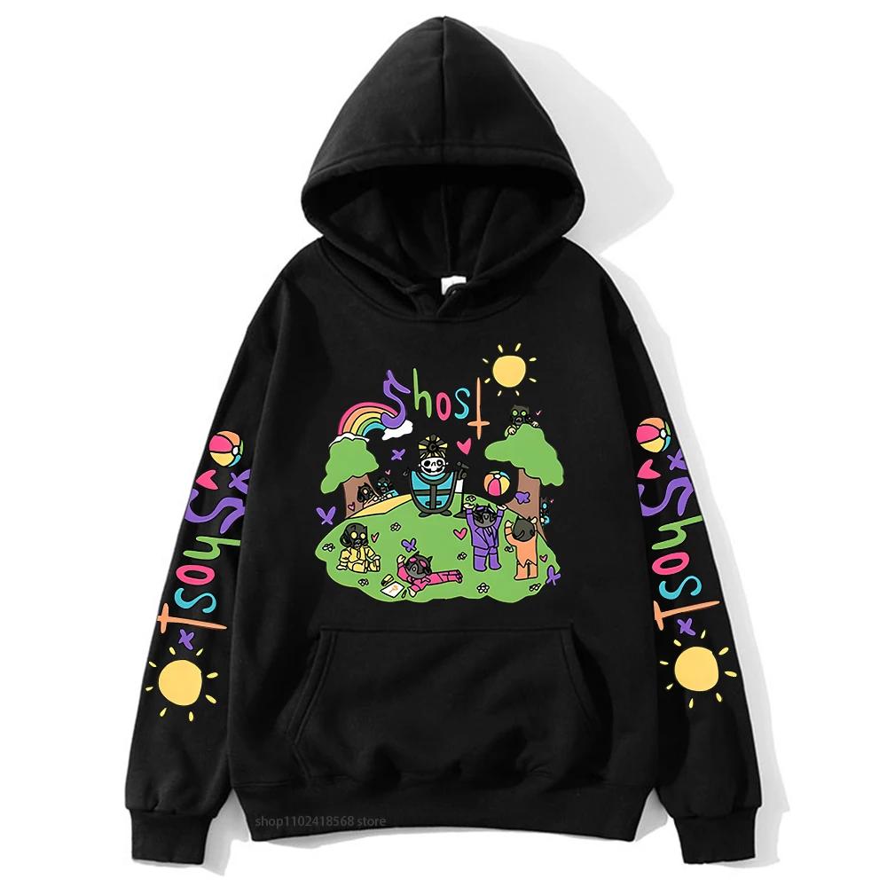 Ghost Music Band Graphic Hoodies Long Sleeve Mens Sweatshirts Hooded Streetwear Women Casual Male Kawaii Clothes
