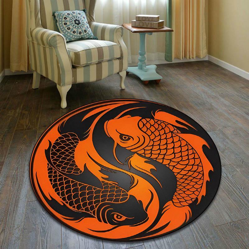 Buy Nordic Modern Round Carpet Gossip Round Carpet Living Room Bedroom