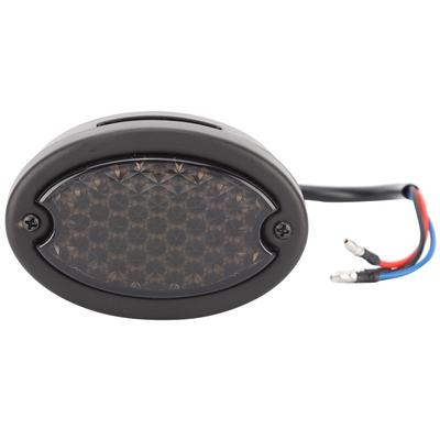 Motorcycle Retro LED Rear Tail Light Indicator Stop Brake License Plate Lamp Smoked Lens