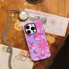 Dreamy Pink Flowers Phone Case for IPhone 16 15 14 13 12 11 X XS XR XSMAX 7 8 Pro Max Plus Double-layer Back Cover