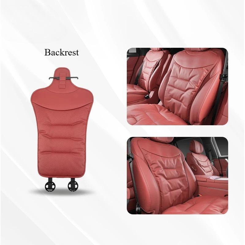 Nappi Leather Universal Premium Car Seat Cushion Breathable All-Season Comfort New Car Seat Covers Seat Accessories
