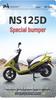 Honda NS125D Full Coverage Front & Rear Anti-Fall Bumper Guards