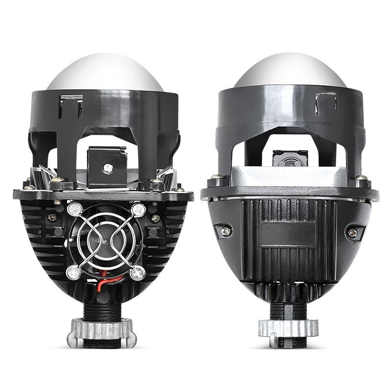 Car LED Headlight Bifocal Lens 2.5 Inch Dual Light Cup Car and Motorcycle Universal H4 H7 H11 9005