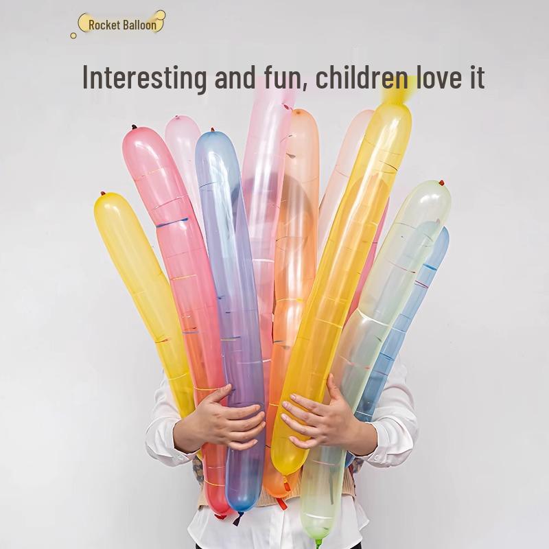 Palloncini Lunghi Colorati a Spirale per Decorazioni di Feste di Compleanno