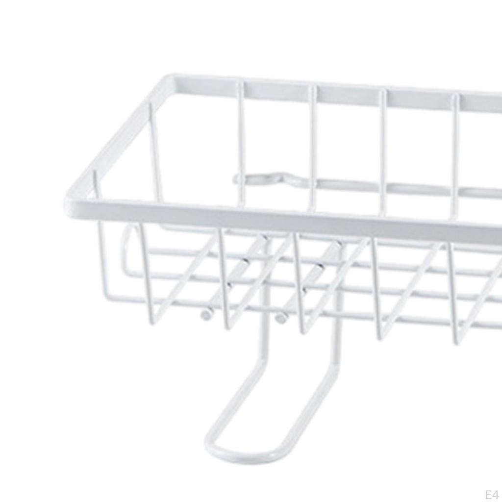 Badezimmer-Aufbewahrungsregal über der Toilette, Nein, einfach zu installierender Haushalts-Organizer für