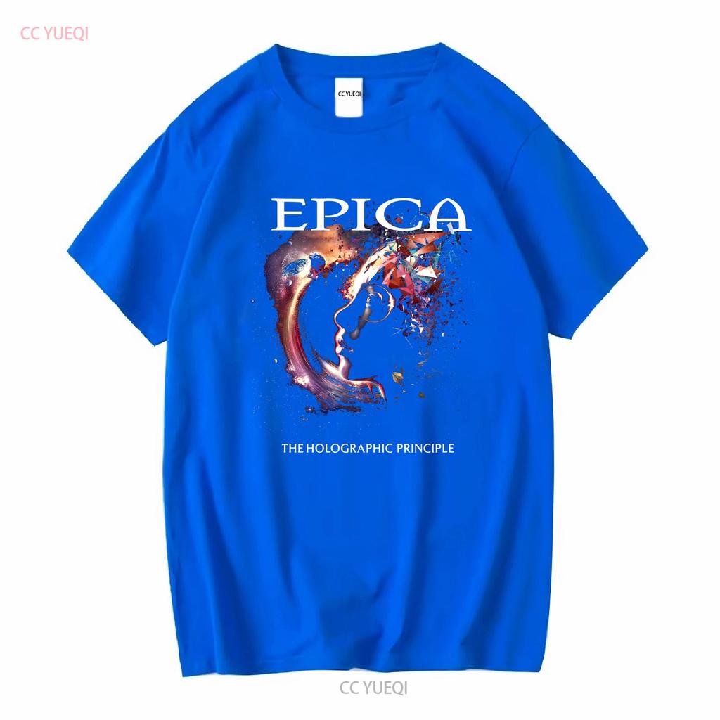 Epica Band The Holographic Principle T Shirt Full Size S 5XL SO678 vintage Washed Comfortable homme Slightly Unisex