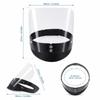 Ultra-Transparent Lens Full Face Cooking Shield Lightweight Structure Smooth Surface Kitchen Protective Visor Obstructed Vision