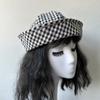 Japanese Striped Fisherman Hat Women Flipped Brim Boater Cap Korean Style Spring Autumn Sun Hat Cute Outdoors