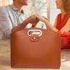 Computer Bag PU Leather Fashion Purse PU Leather Laptop Carrying Case Set For Men Workplace School College Computer Business