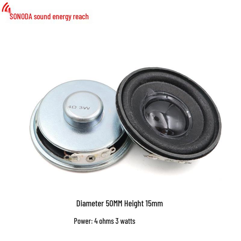 High Power 4 Ohm 3W & 5W Full Range Mini Speaker Horn (Sizes: 31/36/40/45/50/4040/5252)