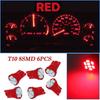 Gauge Cluster LED Dashboard Bulbs Red For Chevy GMC 99 02 Silverado Truck T10