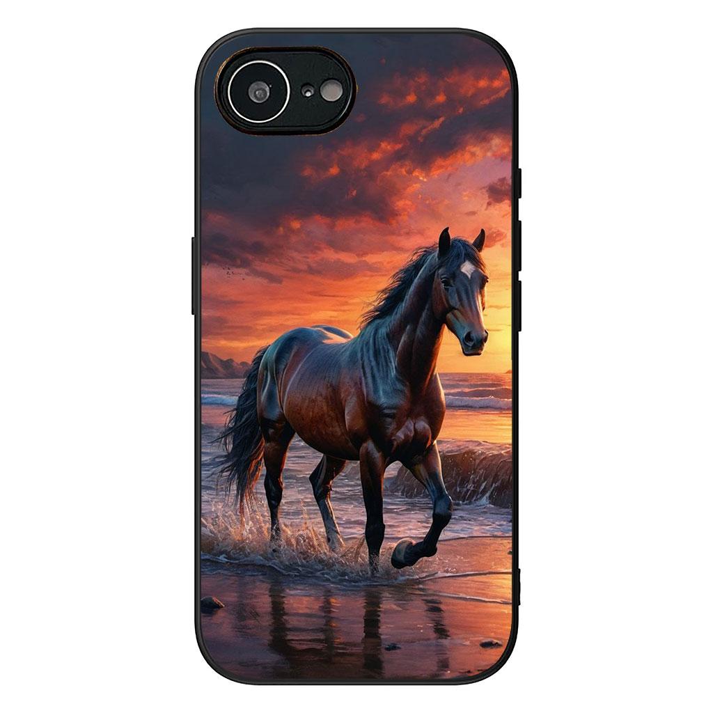 Wild And Free Horse Casing Phone Cover for Samsung Galaxy S22 S21 S20 Fe Ultra S9 Plus + A13 A22 M21 M31 M55 M15 Case