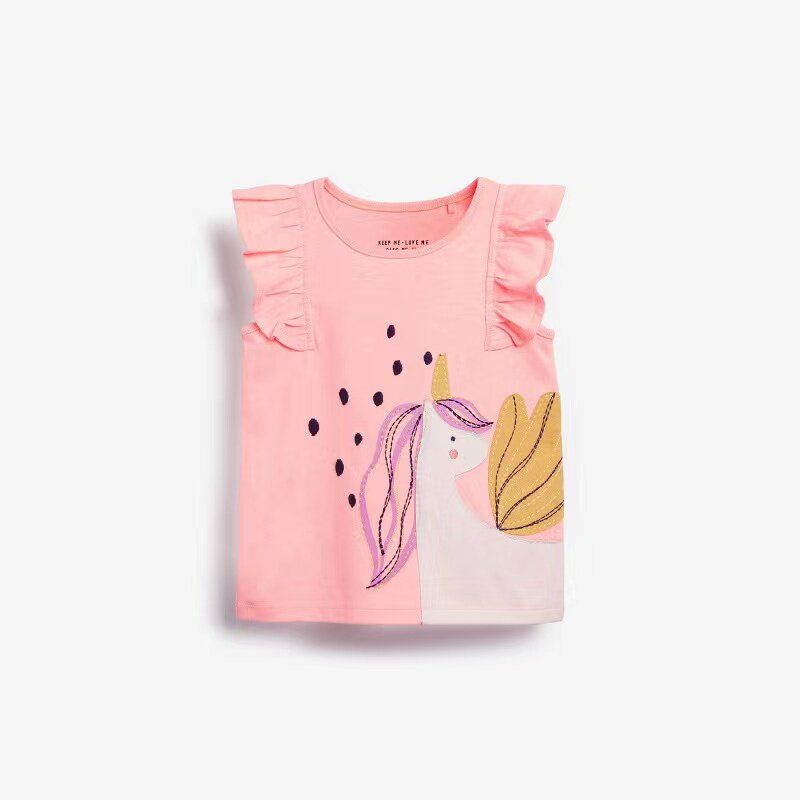 

Милая розовая футболка с точками, без воротника, с короткими рукавами Pink 3t/100 Size Recommended Height 95-100cm