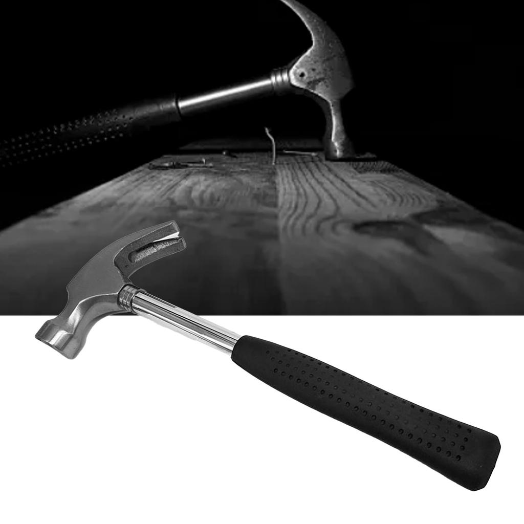 Claw Hammer High Strength Multifunctional Portable Hammer for Woodworking Metalworking
