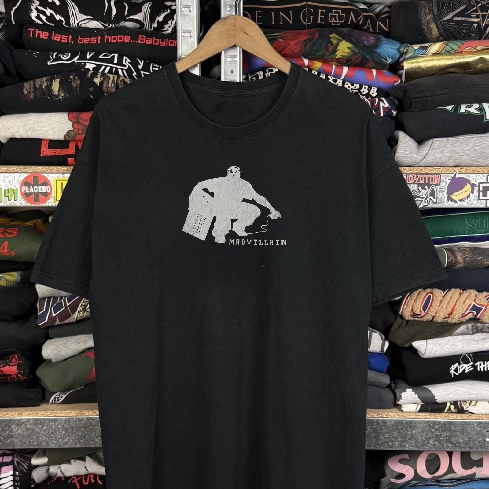 2002 Madvillain Classic T-Shirt Black XXL XL