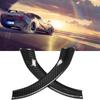 2Pcs Carbon Fiber Steering Wheel Decoration Strip Frame Trim for Alfa Romeo Giulia 17 18