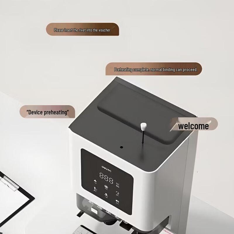 Deli Z1PRO Automatic Hot Melt Binding Machine CN Plug (adapter Included)