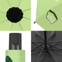 Fruit automatic umbrella wholesale vinyl sunscreen UV protection weather and rain dual-purpose advertising umbrella custom printable LOGO