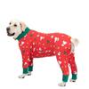 Large Dog Full-Body Jumpsuit Golden Retriever Labradoodle Samoyed Cotton Pet Apparel Lightweight Belly Protection