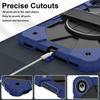 Tablet Case For Samsung Galaxy Tab S11 Silicone + PC Kickstand Cover with Handy Strap