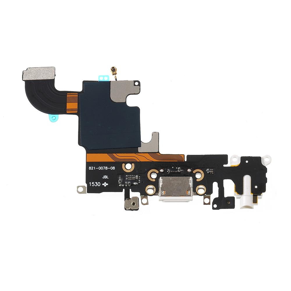 

Charging Port Flex Cable Replacement for iPhone 6s (without Logo) White