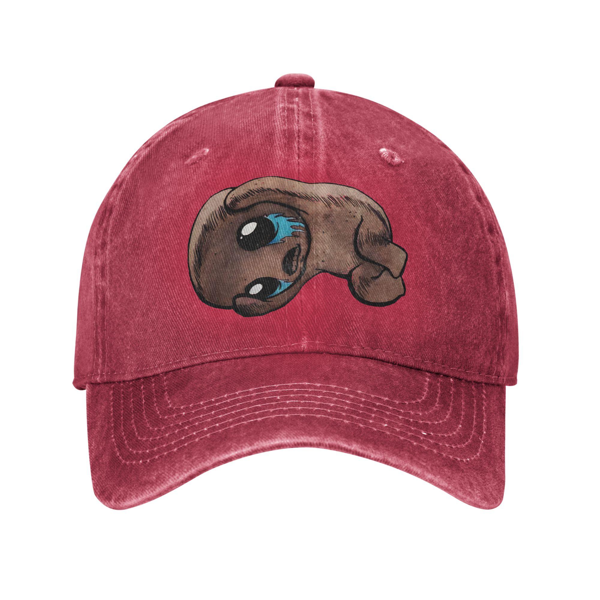 

The Blinding Of Isaac Baseball Cap Sun Outdoor Sport Dropshipping Washed Trucker Hat Men Women Stylish Baseball Caps One Size красный