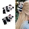 Panda Hair Claw Clip for Women Girl Lovely Animal Hairpins Jaw Clip Barrettes for Girls Ponytail Holder Hair Decoration
