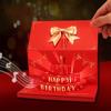 Best Wishes Red Envelope Card 6/8/10 Slots Lucky Money Envelope Creative Money Bag  New Year Gifts