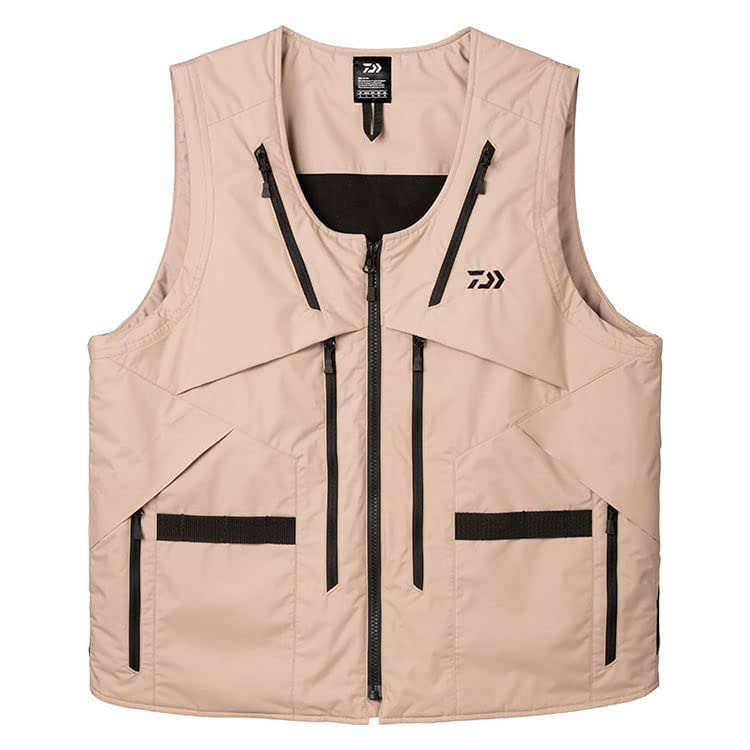 

Жилет DAIWA Cold Weather Wear Multi-Insulation Vest DV-5021 бежевый XL DV-5021