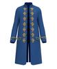 Men's Steampunk Costume for Halloween Retro Officer Uniform Vintage Party Outfit