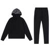 SynaWord Y2K Streetwear Oversized Hoodie Jogger Set Men Women Cotton Long Sleeve Casual Outfit