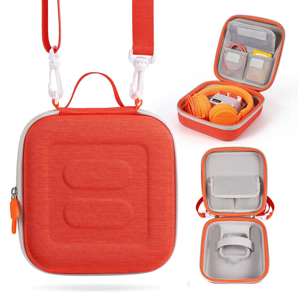 Carrying Organizer Bag Shockproof for Yoto Mini Hold Up To 20 Cards/Charging Cable for Children’s Speaker Plays Audiobook Cards