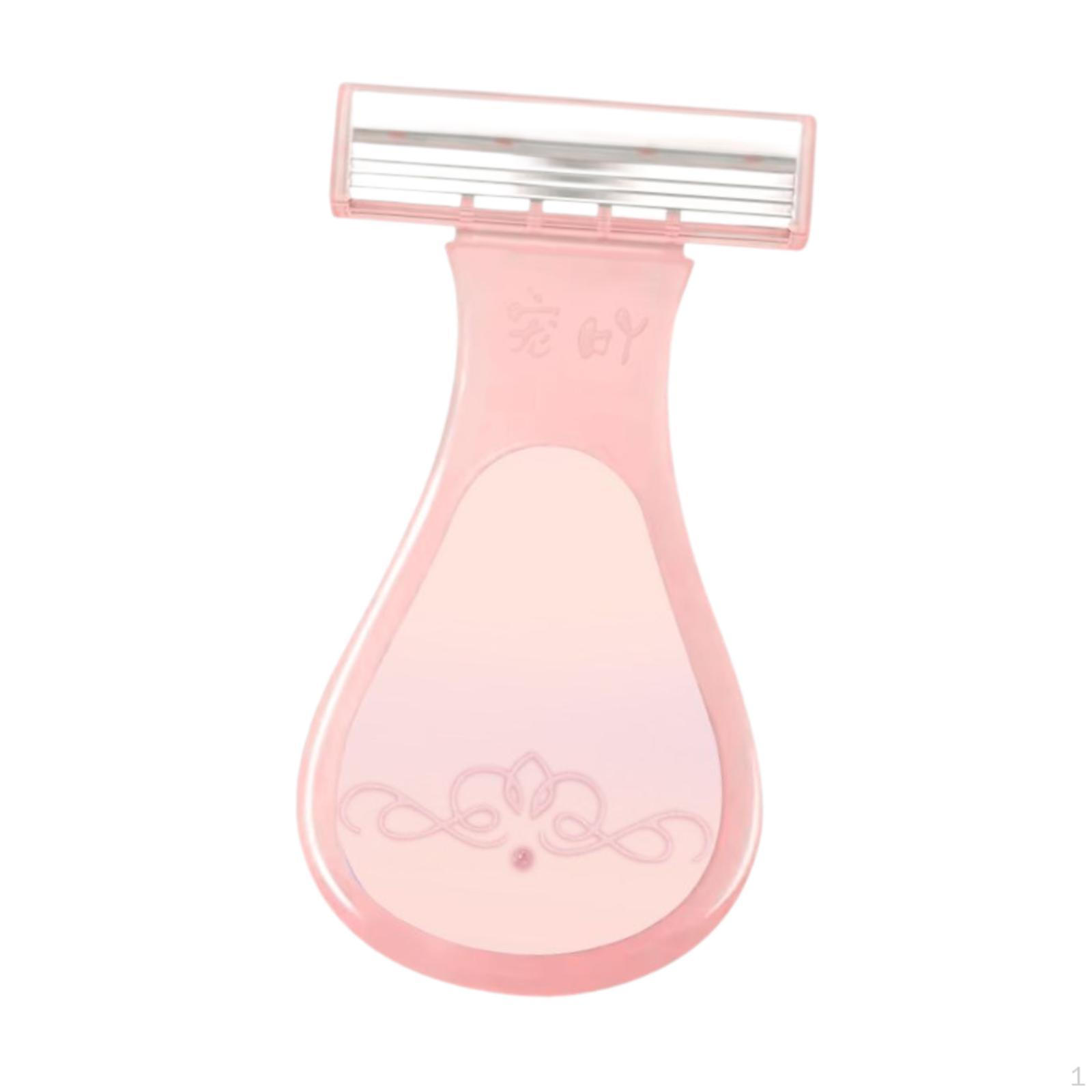 

Manual Shaver for Women Beauty Tool Body Hair Removal Trimmer Back рожевий