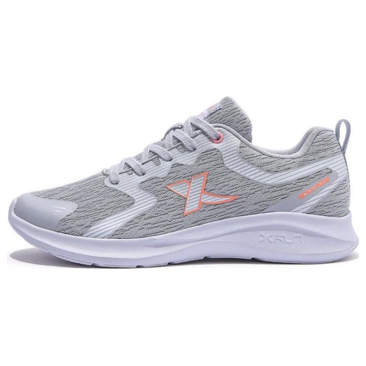 Xtep Casual Comfortable Durable Lightweight Low-Top Running Shoes Women sneaker Gray 879218117631 36