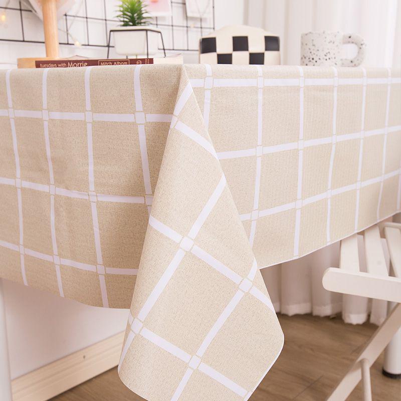 Retro Vodotěsný Olejivzdorný Žáruvzdorný Ubrus - Nežehlivá Obdélníková Látka na Stoly a Konferenční Stolky