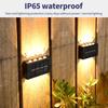 Solar Wall Light Up-Down Lamp Outdoor Waterproof Light Control Wall Lamp LED Solar Light for Courtyard Street Yard Garden Decor