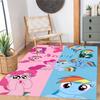 Little Pony (11) Customize your name rug, office chair cushion, home bedroom living room gift.