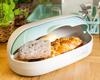One-Piece Bread Bin Galicja Gray Plastic 1 Pc