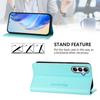 For Samsung Galaxy A55 5G RINACASIS RC01 Leather Case RFID Blocking Wallet Stand Magnetic Closing Shockproof Phone Cover