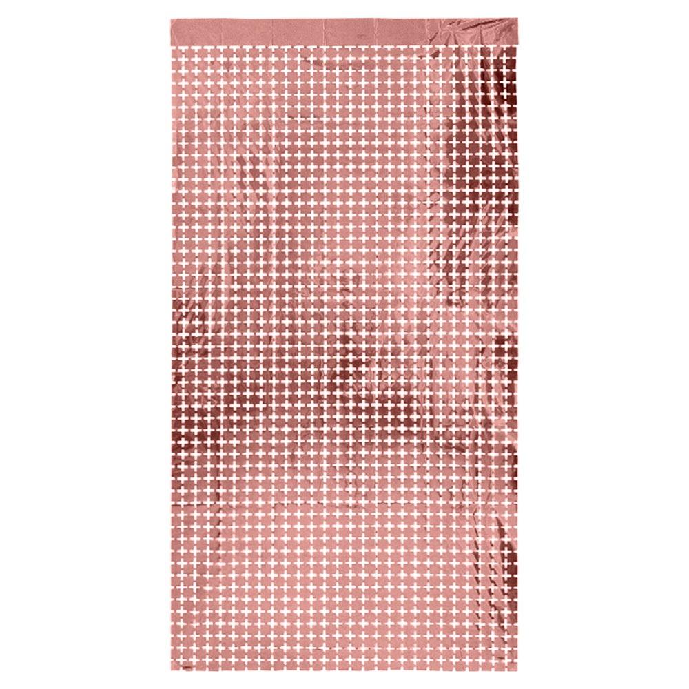 Small Size Square Rainsilk Curtain Square Shape Background Decoration Laser Curtain  Theme Party
