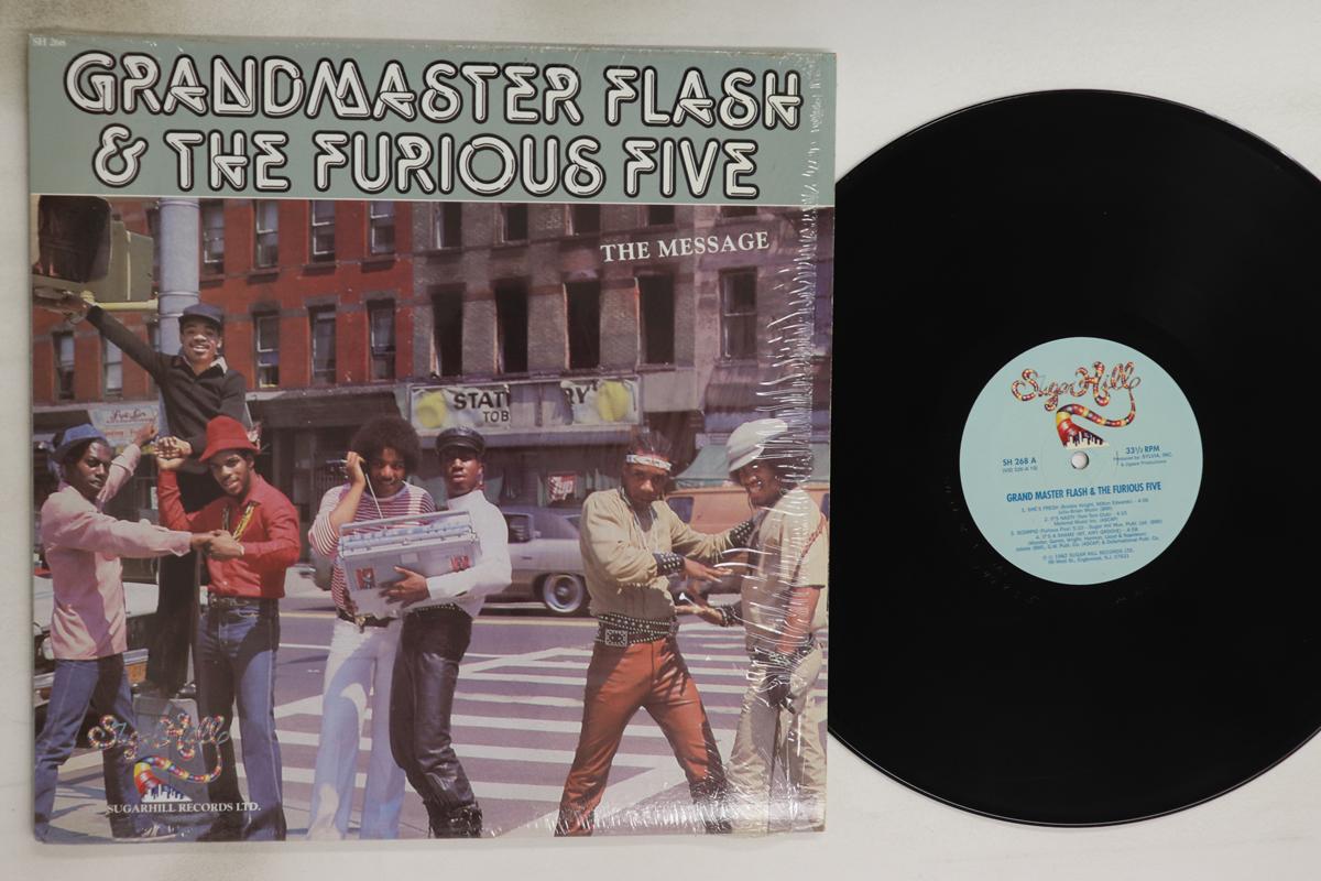 

LP Record GRANDMASTER FLASH & FURIOUS FIVE - Message SH268 SUGAR HILL US Rap & Hip-Hop/R&B Used