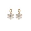 Fashionable Earrings With Rhinestones, Flower Petals, Versatile Earrings, Studs, And Earrings