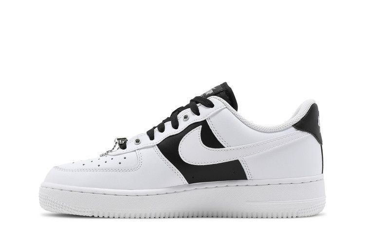 Men's Sneakers Nike Air Force 1 Low '07 PRM Silver Chain White/Black-Metallic Silver-White