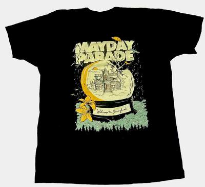 Mayday Parade Sunny Land Tour T Shirt Black All Size S-5XL AQ34