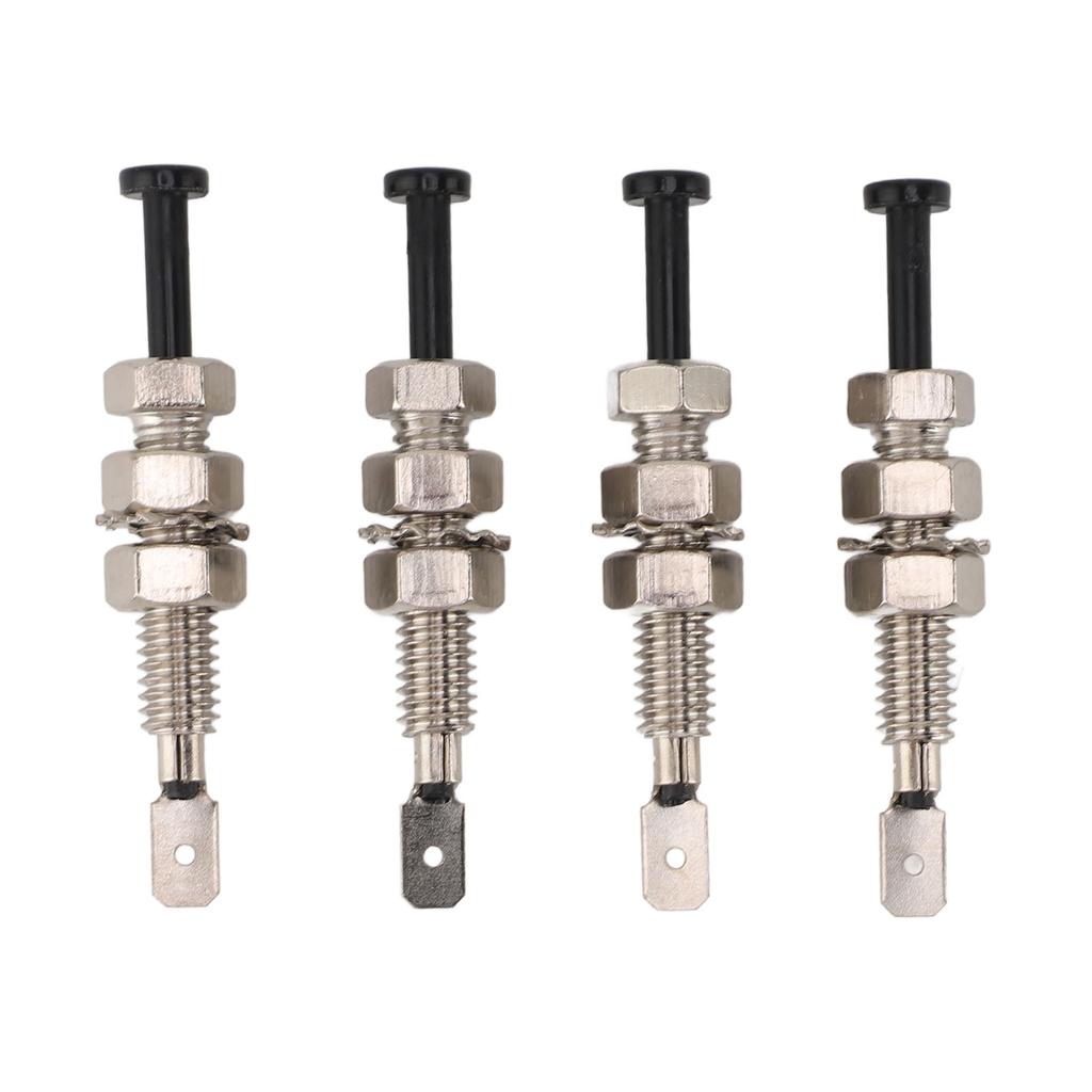 Adjustable Door Pin Switch 12V Universal Car Bonnet Alarm Light Hood Switch Security Screw for Ceiling Chassis Lights