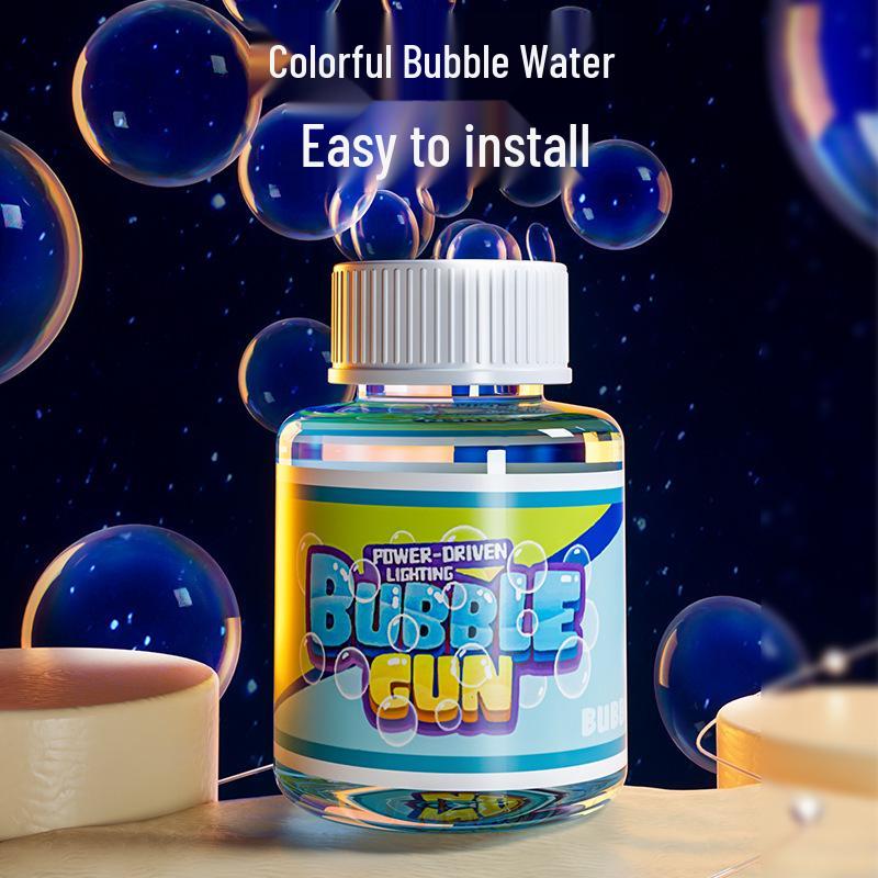 

Ручной герметичный светящийся детский пистолет для мыльных пузырей - многопузырьковый, полностью автоматический