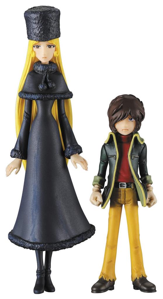 Hasegawa Creator Works Series Galaxy Express 999 Maetel Tetsuro Hoshino Scale Unpainted Resin Kit 64789 & 1/20