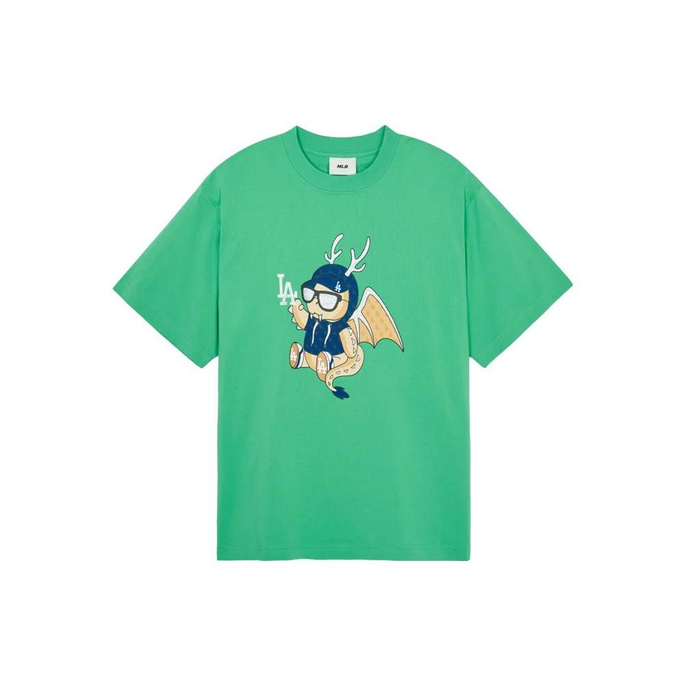 

Новая коллекция MLB Los Angeles Dodgers Год Дракона Лимитированная серия SS24 Футболка Унисекс Зеленый 3ATSQ0141-07GNL XL