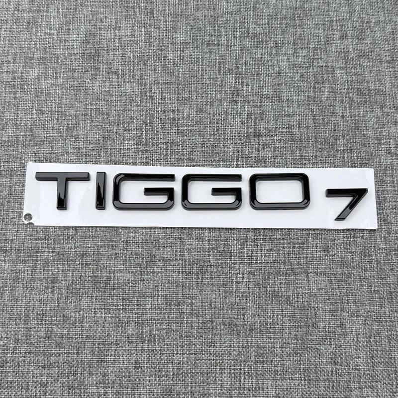 1pc 3D ABS TIGGO7 290T 390T Badge Sticker Rear Trunk Emblem Decal for TIGGO TIGGO7 TIGGO7PROPLUS